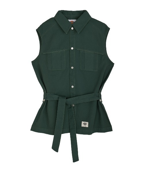 Dickies × Ameri N/S JACKET（ノーカラージャケット）｜Dickies