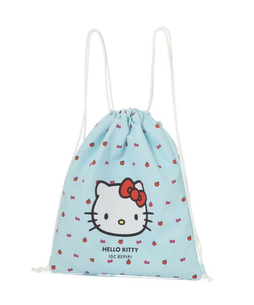 repipi armario(レピピ アルマリオ)の「【HELLO KITTY】【10C REPIPI】ナップサック(バックパック/リュック・キッズ・ホワイト系その他・ONESIZE)」の6枚目の写真