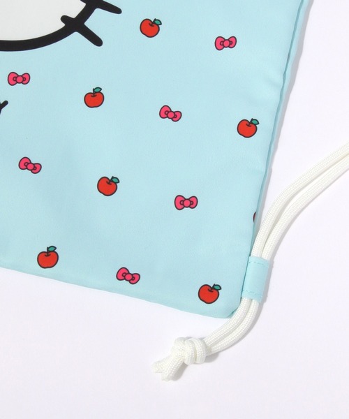 repipi armario(レピピ アルマリオ)の「【HELLO KITTY】【10C REPIPI】ナップサック(バックパック/リュック・キッズ・ホワイト系その他・ONESIZE)」の8枚目の写真