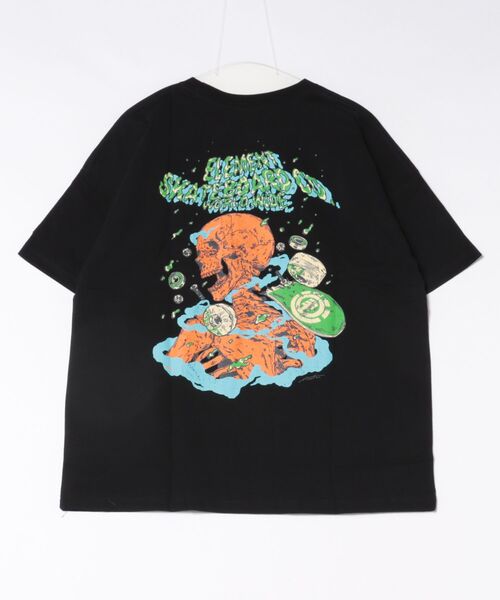 ELEMENT(エレメント)の「ELEMENT/エレメント 半袖 Tシャツ HIROTTON SS BG021222(Tシャツ/カットソー・メンズ・ダークグレー/ブラック/グリーン/ホワイト・M/L/XL)」の5枚目の写真