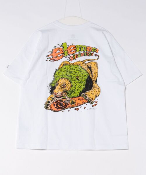 ELEMENT(エレメント)の「ELEMENT/エレメント 半袖 Tシャツ HIROTTON SS BG021222(Tシャツ/カットソー・メンズ・ダークグレー/ブラック/グリーン/ホワイト・M/L/XL)」の6枚目の写真