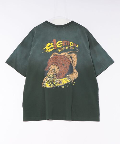 ELEMENT(エレメント)の「ELEMENT/エレメント 半袖 Tシャツ HIROTTON SS BG021222(Tシャツ/カットソー・メンズ・ダークグレー/ブラック/グリーン/ホワイト・M/L/XL)」の7枚目の写真