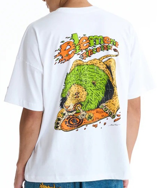 ELEMENT(エレメント)の「ELEMENT/エレメント 半袖 Tシャツ HIROTTON SS BG021222(Tシャツ/カットソー・メンズ・ダークグレー/ブラック/グリーン/ホワイト・M/L/XL)」の2枚目の写真
