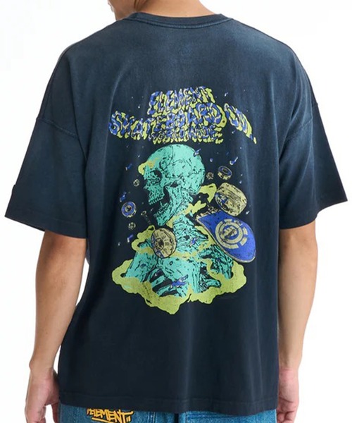 ELEMENT(エレメント)の「ELEMENT/エレメント 半袖 Tシャツ HIROTTON SS BG021222(Tシャツ/カットソー・メンズ・ダークグレー/ブラック/グリーン/ホワイト・M/L/XL)」の4枚目の写真