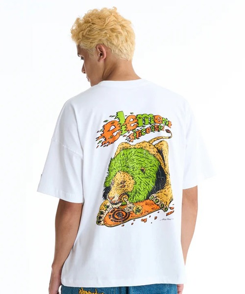 ELEMENT(エレメント)の「ELEMENT/エレメント 半袖 Tシャツ HIROTTON SS BG021222(Tシャツ/カットソー・メンズ・ダークグレー/ブラック/グリーン/ホワイト・M/L/XL)」の10枚目の写真