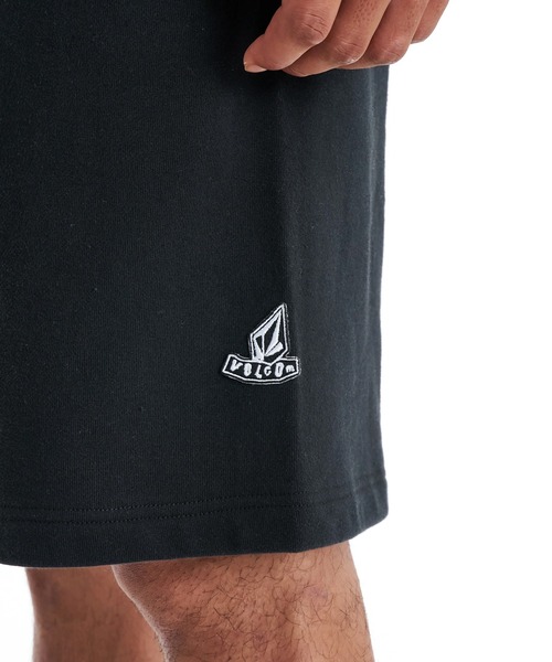VOLCOM(ボルコム)の「VOLCOM ONE POINT LOGO SHORTS(その他パンツ・メンズ・ブラック/グレー・M/L)」の4枚目の写真