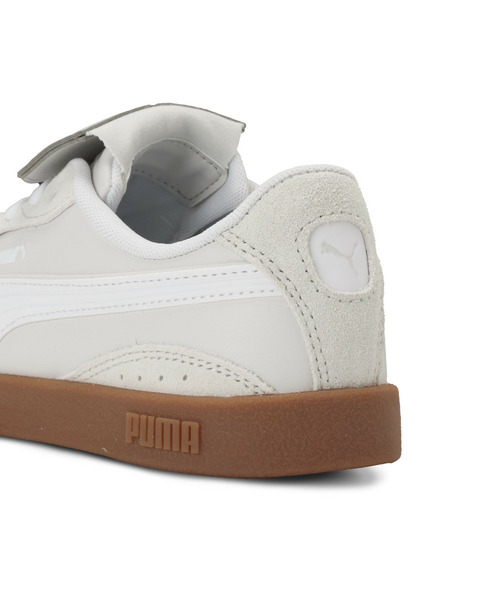 PUMA（プーマ）の「PUMA プーマ ウィメンズ プーマ クラブ アズーラ LS スニーカー（スニーカー・レディース・ヘザーグレー/ホワイト×パープル・24.5cm/25.0cm/25.5cm/23.0cm/23.5cm/24.0cm/22.5cm/22.0cm）」の4枚目の写真