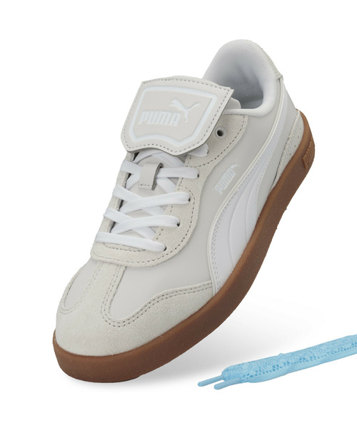 PUMA（プーマ）の「PUMA プーマ ウィメンズ プーマ クラブ アズーラ LS スニーカー（スニーカー・レディース・ヘザーグレー/ホワイト×パープル・24.5cm/25.0cm/25.5cm/23.0cm/23.5cm/24.0cm/22.5cm/22.0cm）」の7枚目の写真