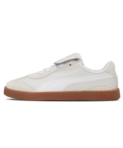 PUMA（プーマ）の「PUMA プーマ ウィメンズ プーマ クラブ アズーラ LS スニーカー（スニーカー・レディース・ヘザーグレー/ホワイト×パープル・24.5cm/25.0cm/25.5cm/23.0cm/23.5cm/24.0cm/22.5cm/22.0cm）」の2枚目の写真