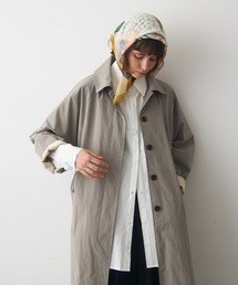 soutiencollar long coat / ステンカラーロングコート