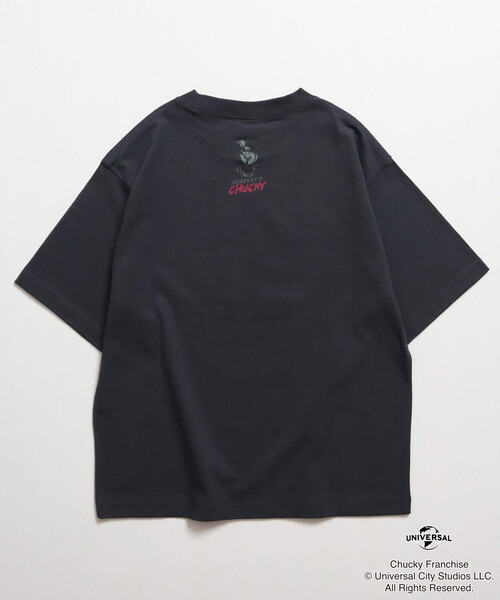 FREAK'S STORE(フリークスストア)の「Child's Play/チャイルド・プレイ 限定展開 『Child's Play/チャイルド・プレイ』 ビッグシルエット プリント クルーネックTシャツ / HEREEEE’S(Tシャツ/カットソー・メンズ・チャコールグレー/ホワイト・LARGE/MEDIUM/SMALL/X-LARGE)」の21枚目の写真