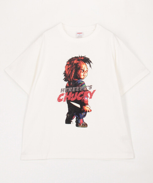 FREAK'S STORE(フリークスストア)の「Child's Play/チャイルド・プレイ 限定展開 『Child's Play/チャイルド・プレイ』 ビッグシルエット プリント クルーネックTシャツ / HEREEEE’S(Tシャツ/カットソー・メンズ・チャコールグレー/ホワイト・LARGE/MEDIUM/SMALL/X-LARGE)」の17枚目の写真