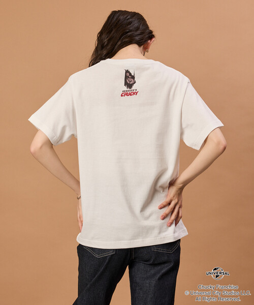 FREAK'S STORE(フリークスストア)の「Child's Play/チャイルド・プレイ 限定展開 『Child's Play/チャイルド・プレイ』 ビッグシルエット プリント クルーネックTシャツ / HEREEEE’S(Tシャツ/カットソー・メンズ・チャコールグレー/ホワイト・LARGE/MEDIUM/SMALL/X-LARGE)」の12枚目の写真