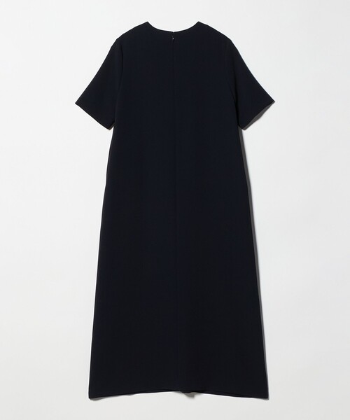 UNITED ARROWS（ユナイテッドアローズ）の「Drapy ショートスリーブ ワンピース ‐ウォッシャブル‐（ワンピース・レディース・ネイビー/ブラック・36/38）」の3枚目の写真