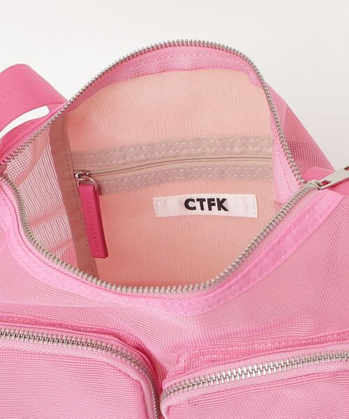 fredy emue（フレディエミュ）の「CONTROL FREAK　メッシュポケットショルダーバッグ（ショルダーバッグ・レディース・ブラック/ベージュ・FREE）」の5枚目の写真