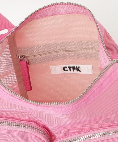 CONTROL FREAK / CTFK（コントロールフリーク）の「【CONTROL FREAK】メッシュポケットショルダーバッグ（ショルダーバッグ・レディース・ブラック/ベージュ/ピンク・FREE）」の4枚目の写真