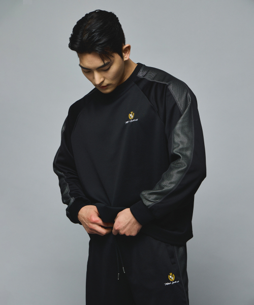MIHAK(ミハク)の「アイビーリーグメッシュジャージロングスリーブ(ブラック)(Tシャツ/カットソー・メンズ・その他・1/2/3)」の11枚目の写真
