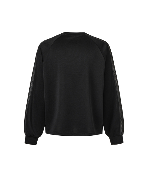 MIHAK(ミハク)の「アイビーリーグメッシュジャージロングスリーブ(ブラック)(Tシャツ/カットソー・メンズ・その他・1/2/3)」の2枚目の写真