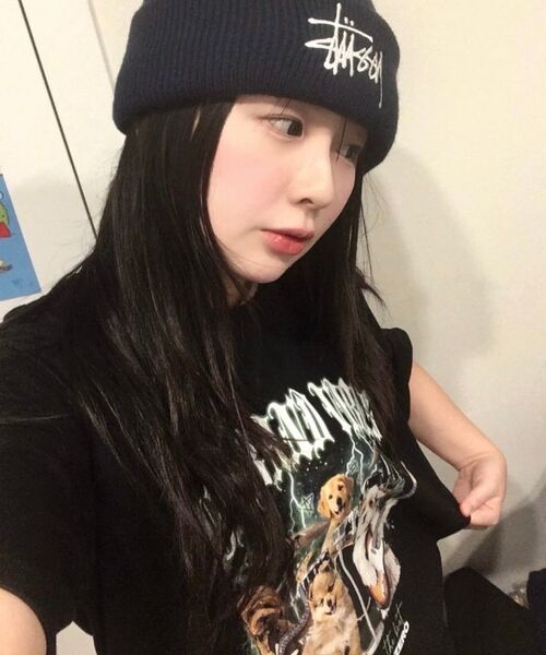 MOZMOZ(モズモズ)の「ラックモン オーバーサイズ 半袖Tシャツ ブラック(Tシャツ/カットソー・レディース・その他・1/2/3)」の9枚目の写真