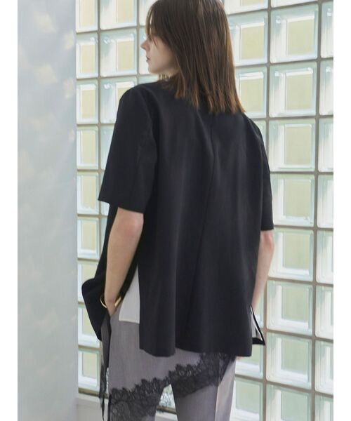 ELENDEEK（エレンディーク）の「ハーフスリーブテックジャケット【吸水速乾/UVカット/接触冷感】（テーラードジャケット・レディース・ブラック/ベージュ/ブラウン・FREE）」の16枚目の写真