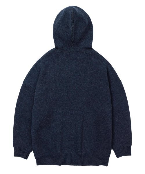 AJOBYAJO（アジョバイアジョ）の「[PBA] DBOF Wool Knit Hoodie [NAVY]（ニット/セーター・レディース・その他・SMALL/X-LARGE）」の6枚目の写真