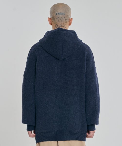 AJOBYAJO（アジョバイアジョ）の「[PBA] DBOF Wool Knit Hoodie [NAVY]（ニット/セーター・レディース・その他・SMALL/X-LARGE）」の10枚目の写真