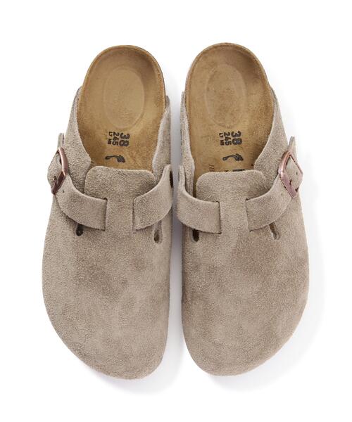 BIRKENSTOCK(ビルケンシュトック)の「BIRKENSTOCK/ビルケンシュトック/Boston/ナロー(サンダル・レディース・ベージュ/ブラック・37/36/39/38)」の3枚目の写真