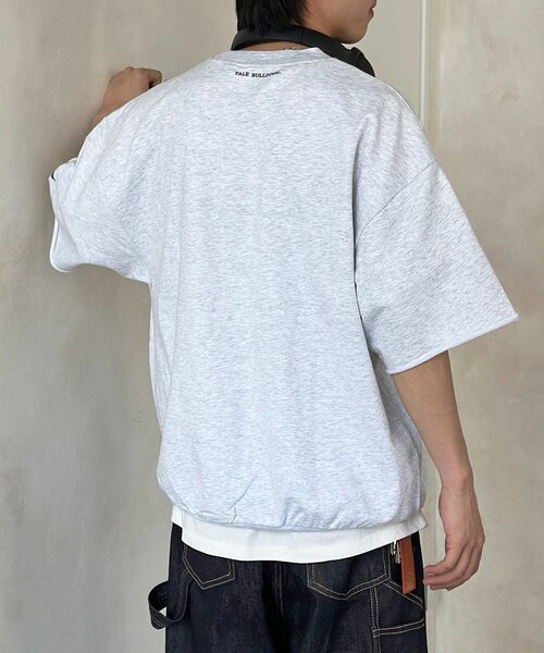 CPCM(シーピーシーエム)の「YALE半袖スウェット(Tシャツ/カットソー・メンズ・グレー/ネイビー/チャコールグレー・LARGE/MEDIUM)」の18枚目の写真