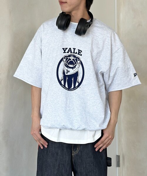 CPCM(シーピーシーエム)の「YALE半袖スウェット(Tシャツ/カットソー・メンズ・グレー/ネイビー/チャコールグレー・LARGE/MEDIUM)」の20枚目の写真
