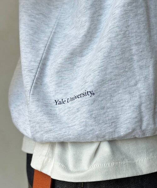 CPCM(シーピーシーエム)の「YALE半袖スウェット(Tシャツ/カットソー・メンズ・グレー/ネイビー/チャコールグレー・LARGE/MEDIUM)」の22枚目の写真
