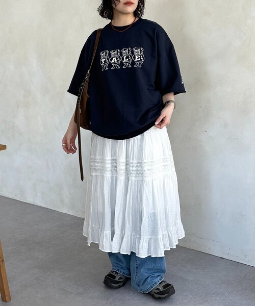 CPCM(シーピーシーエム)の「YALE半袖スウェット(Tシャツ/カットソー・メンズ・グレー/ネイビー/チャコールグレー・LARGE/MEDIUM)」の11枚目の写真