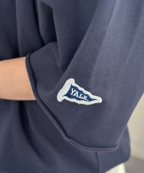 CPCM(シーピーシーエム)の「YALE半袖スウェット(Tシャツ/カットソー・メンズ・グレー/ネイビー/チャコールグレー・LARGE/MEDIUM)」の12枚目の写真