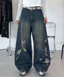 sedacle（セダクル）の「サルエルデニムパンツ（デニムパンツ）」