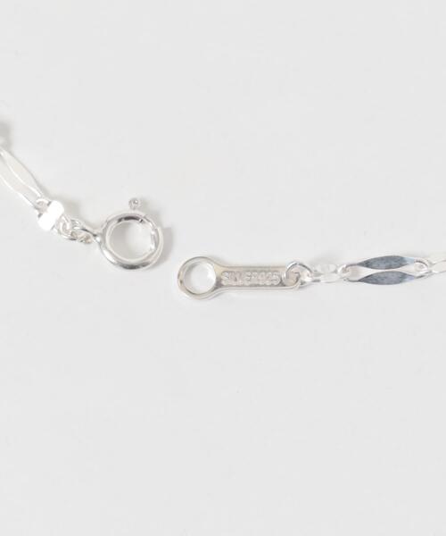 URBAN RESEARCH(アーバンリサーチ)の「decor『デコール』 ECLAIR CHAIN NECKLACE(ネックレス・レディース・シルバー・-)」の7枚目の写真