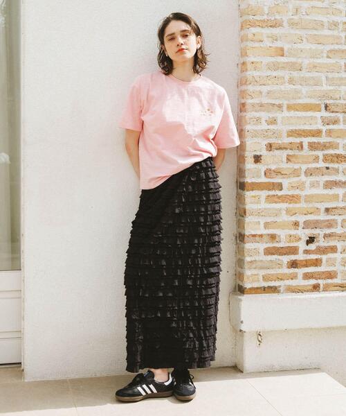 URBAN RESEARCH Sonny Label(アーバンリサーチサニーレーベル)の「TAKE ME TO THE SEA T-SHIRTS(Tシャツ/カットソー・レディース・オフホワイト/ピンク/ネイビー・FREE)」の11枚目の写真