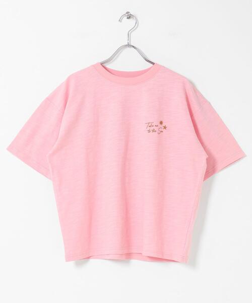URBAN RESEARCH Sonny Label(アーバンリサーチサニーレーベル)の「TAKE ME TO THE SEA T-SHIRTS(Tシャツ/カットソー・レディース・オフホワイト/ピンク/ネイビー・FREE)」の10枚目の写真