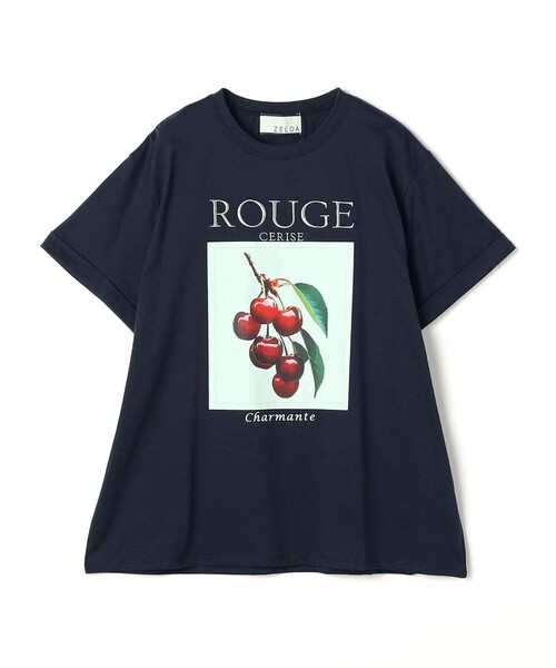 ZELDA(ゼルダ)の「【ZELDA】アソートデザインビッグTシャツ(Tシャツ/カットソー・レディース・その他2/ネイビー/その他3・FREE)」の14枚目の写真