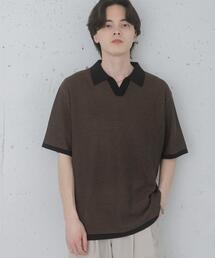『洗濯可』ミックススキッパーニット