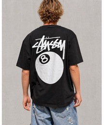 【STUSSY】ステューシー 8BALL HALF T-SHIRTS ロゴ 半袖 Tシャツ/ 1905103
