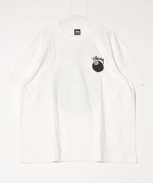 STUSSY(ステューシー)の「【STUSSY】ステューシー 8BALL HALF T-SHIRTS ロゴ 半袖 Tシャツ/ 1905103(Tシャツ/カットソー・メンズ・ブラック/ホワイト・MEDIUM/LARGE/X-LARGE)」の3枚目の写真