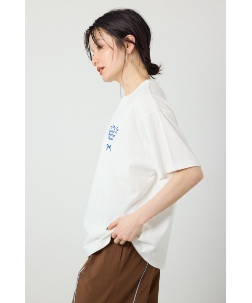 RODEO CROWNS WIDE BOWL(ロデオクラウンズワイドボウル)の「フルーツアソートTEE(Tシャツ/カットソー・レディース・ブラック/サックスブルー/オフホワイト・SMALL/MEDIUM)」の5枚目の写真