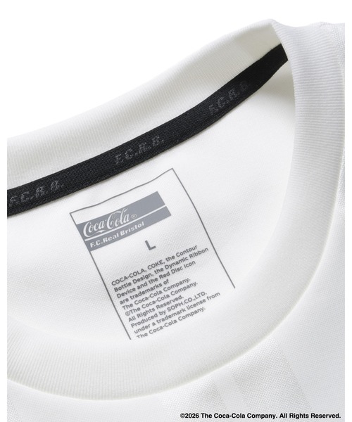 F.C.Real Bristol(エフシーレアルブリストル)の「Coca-Cola WEAVE STRIPE GAME SHIRT(Tシャツ/カットソー・メンズ・グリーン/ブラック/ホワイト・MEDIUM/SMALL/XX-LARGE/X-LARGE/LARGE)」の8枚目の写真