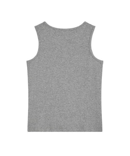 Rest&Recreation（レストアンドレクリエーション）の「SLEEVELESS CARDIGAN - GREY（Tシャツ/カットソー・レディース・その他・ONE）」の2枚目の写真