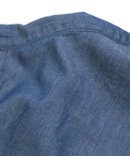OMNIGOD（オムニゴッド）の「[OMNIGOD womens / オムニゴッド] 3.2oz デニム クラシックラウンドカラーシャツ（シャツ/ブラウス・レディース・ワンウォッシュ・0）」の16枚目の写真