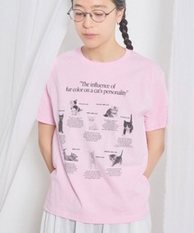fig London｜フィグロンドンのTシャツ/カットソー（ピンク/桃色系