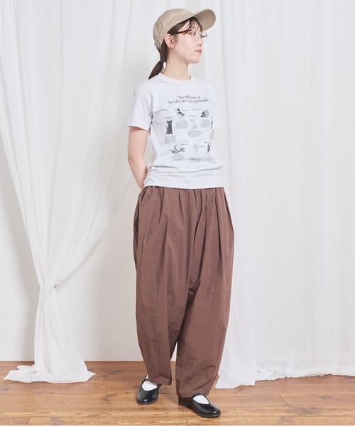 fig London(フィグロンドン)の「cat studies kids Tshirt(Tシャツ/カットソー・レディース・グレー・FREE)」の10枚目の写真