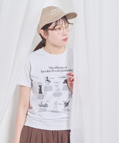 cat studies kids Tshirt（Tシャツ/カットソー）｜fig London（フィグ