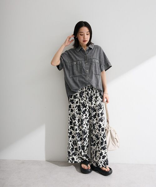 Green Parks(グリーンパークス)の「EVAトングサンダル(サンダル・レディース・ベージュ/ブラック・L/S/M)」の12枚目の写真