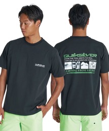 QUIKSILVER メンズ QS UNION SS 半袖Tシャツ 接触冷感 速乾 UPF50+ ストレッチ【2026年夏モデル】