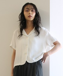 ZOZO限定 オープンカラーシアーシャツ